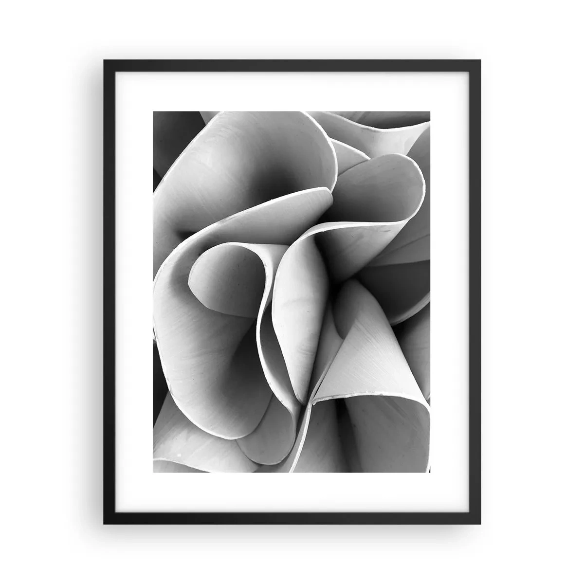 Poster in cornice nera - Avviene nello spazio - 40x50 cm