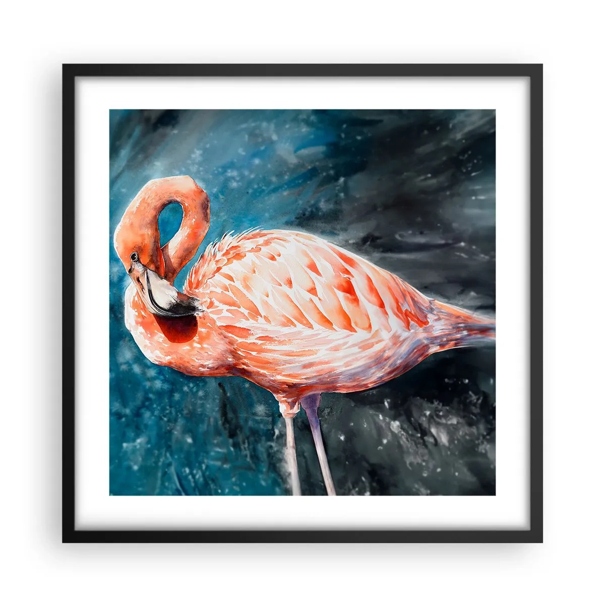 Poster in cornice nera - Naturalmente decorativo  - 50x50 cm