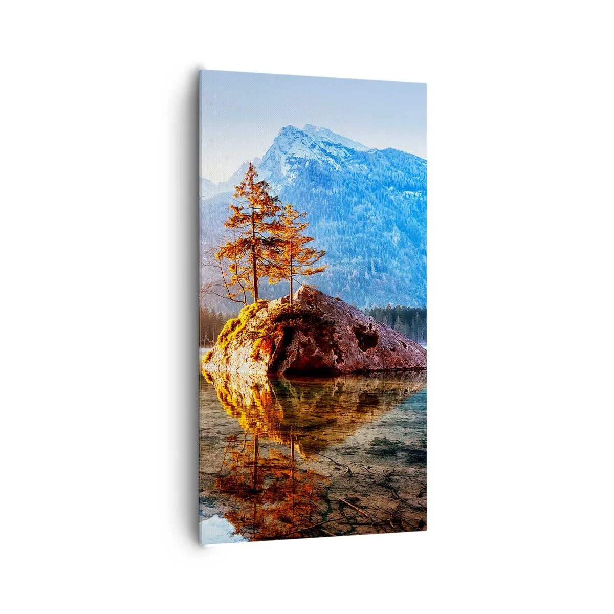 Quadro su tela - Stampe su Tela - La natura in una nuova luce - 65x120 cm