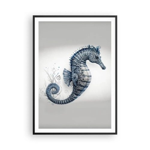 Poster in cornice nera - Delicato scherzo di natura - 70x100 cm