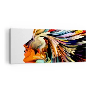 Quadro su tela - Stampe su Tela - Esplosione di fantasia - 100x40 cm