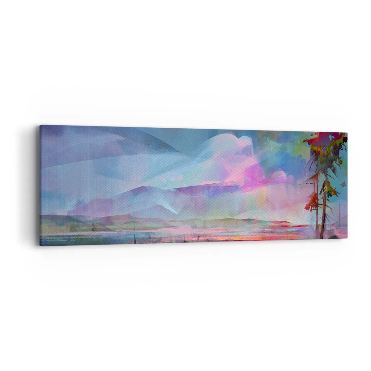 Quadro su tela - Stampe su Tela - Sotto un cielo benevolo - 90x30 cm