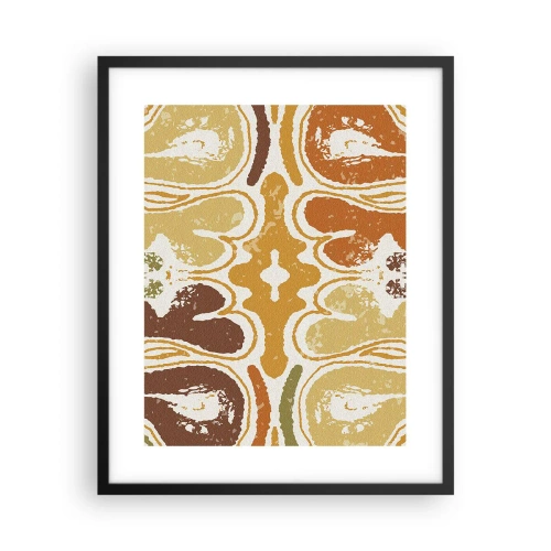 Poster in cornice nera - Astrazione sentimentale - 40x50 cm