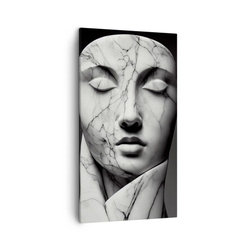 Quadro su tela - Stampe su Tela - Forme di marmo - 45x80 cm