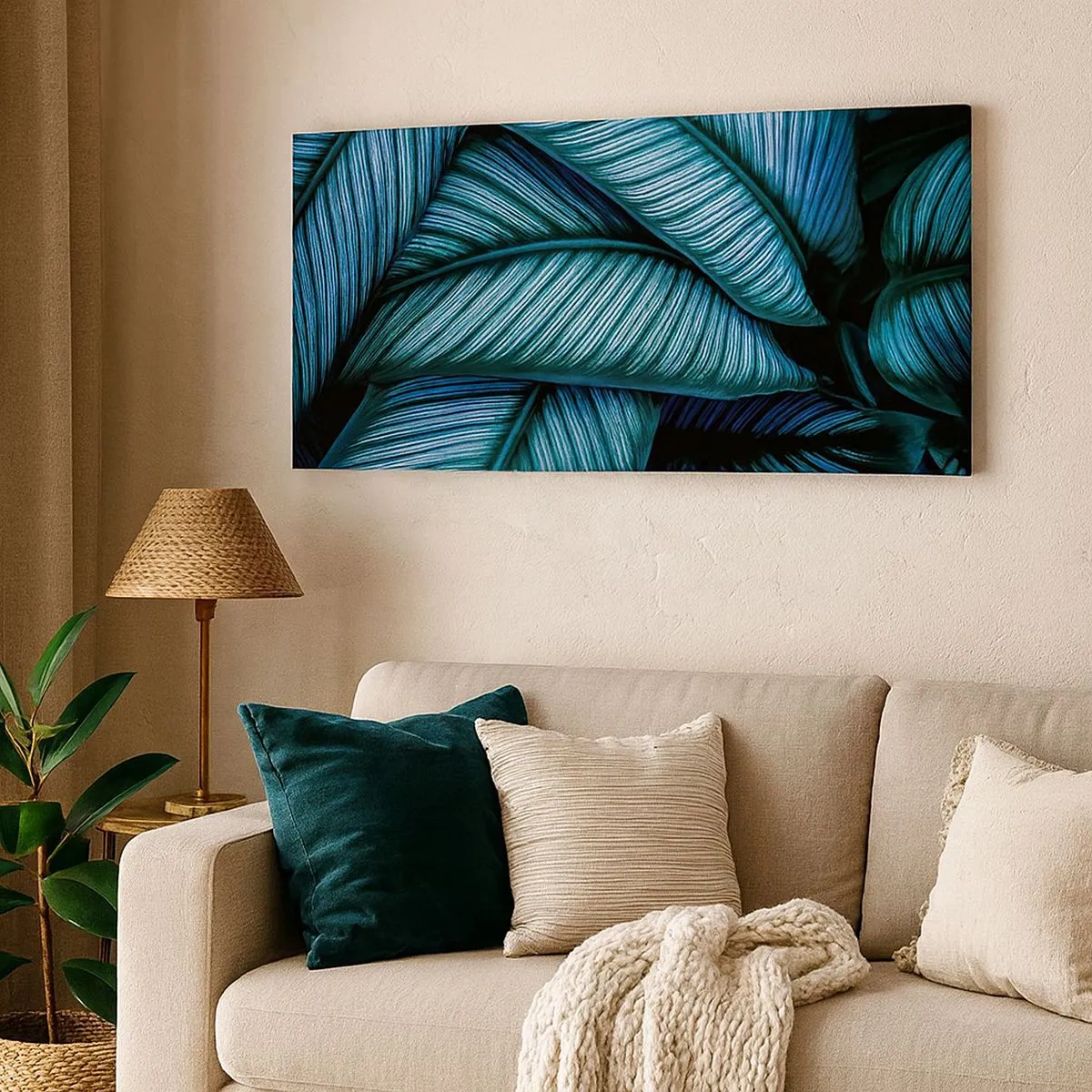 Quadro su tela - Stampe su Tela - Le linee della vita - 100x40 cm