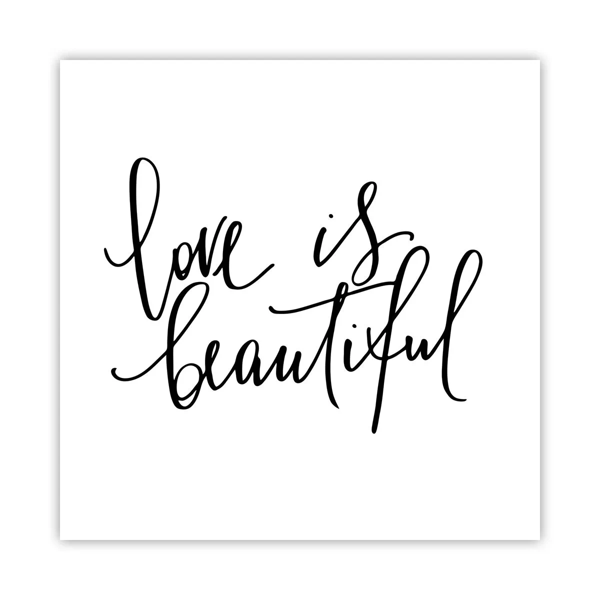 Poster - Leggi e ripeti - 50x50 cm