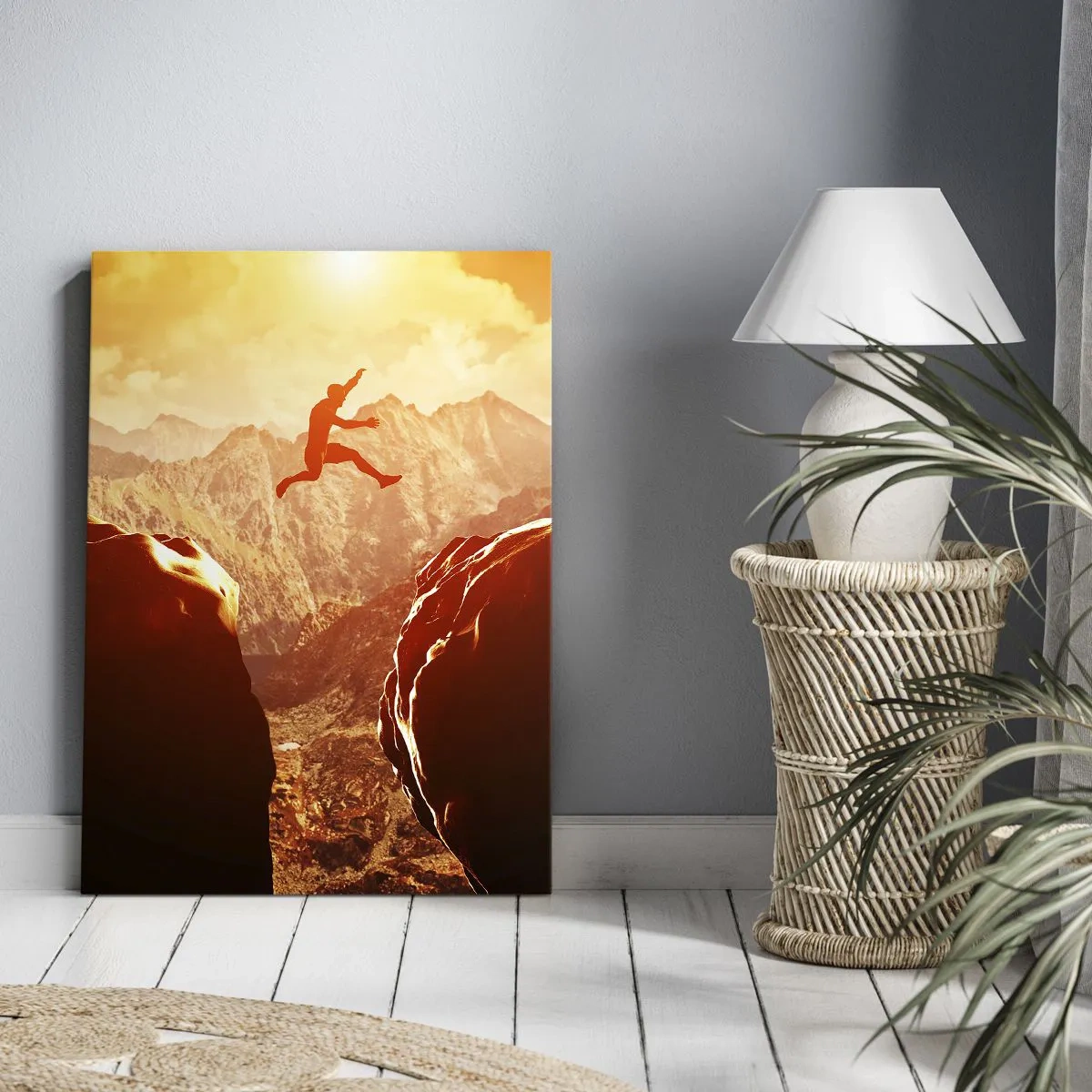 Quadro su tela - Stampe su Tela - Superare i confini - 55x100 cm