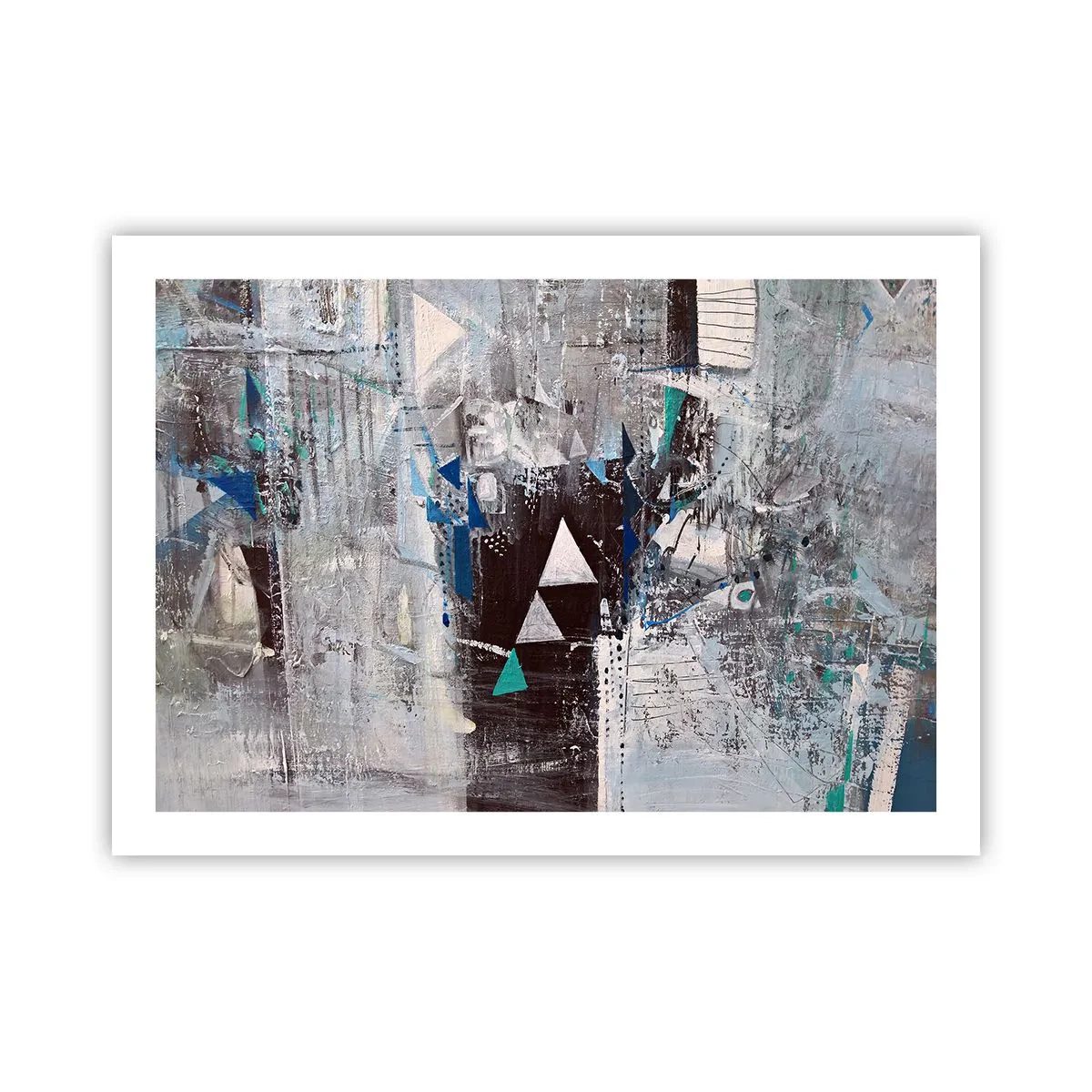 Poster - L'ordine superiore dei triangoli - 70x50 cm