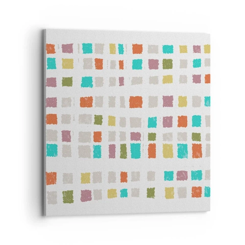 Quadro su tela - Stampe su Tela - Un gioco sconosciuto - 70x70 cm