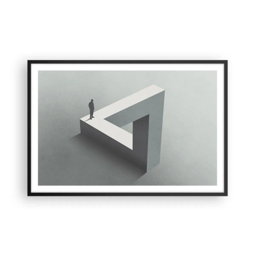 Poster in cornice nera - Eppure è possibile - 91x61 cm