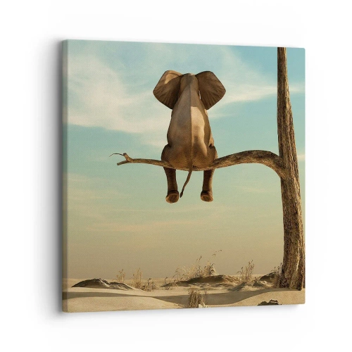 Quadro su tela - Stampe su Tela - Nuovo punto di vista - 30x30 cm