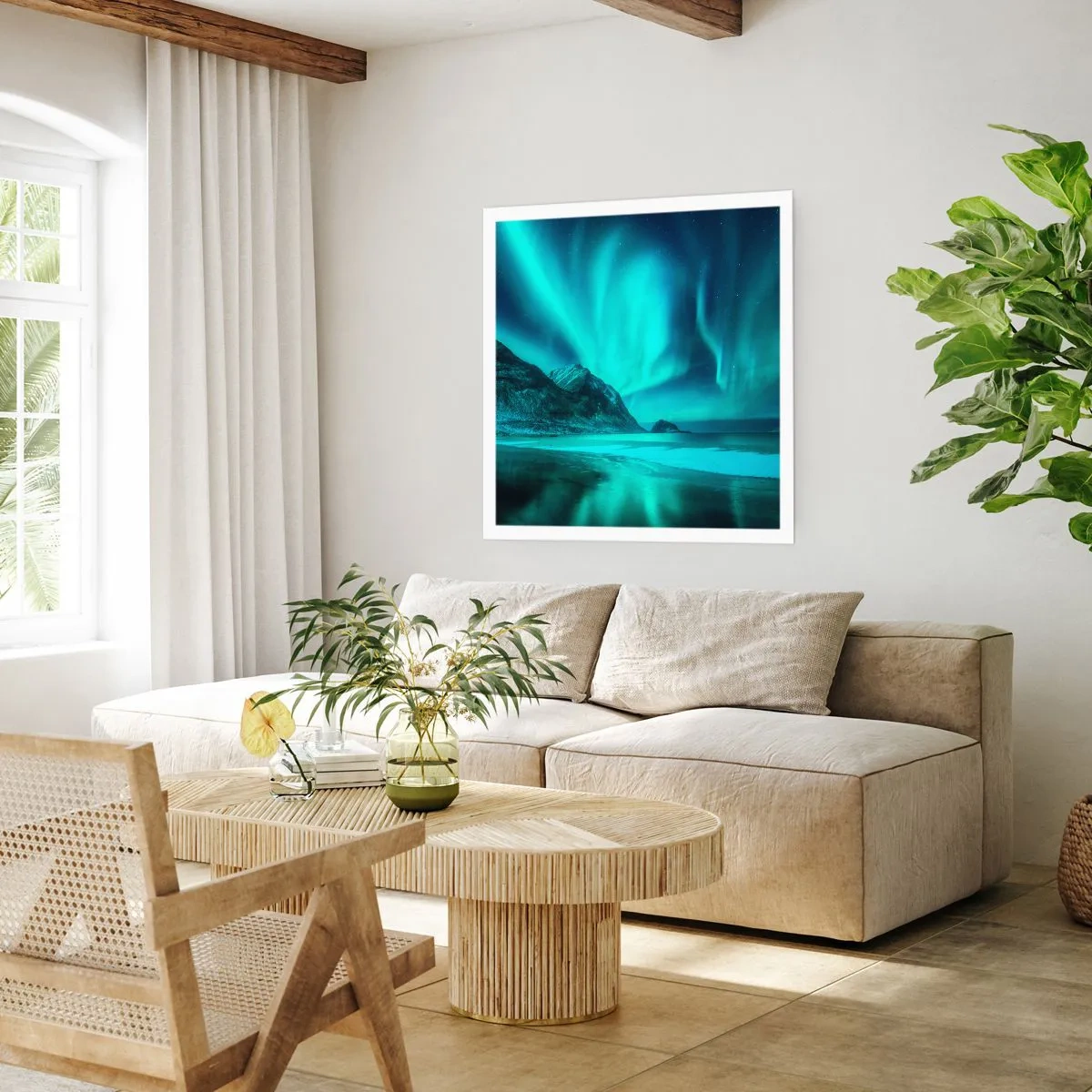 Poster - Miracolo del Nord - 50x50 cm