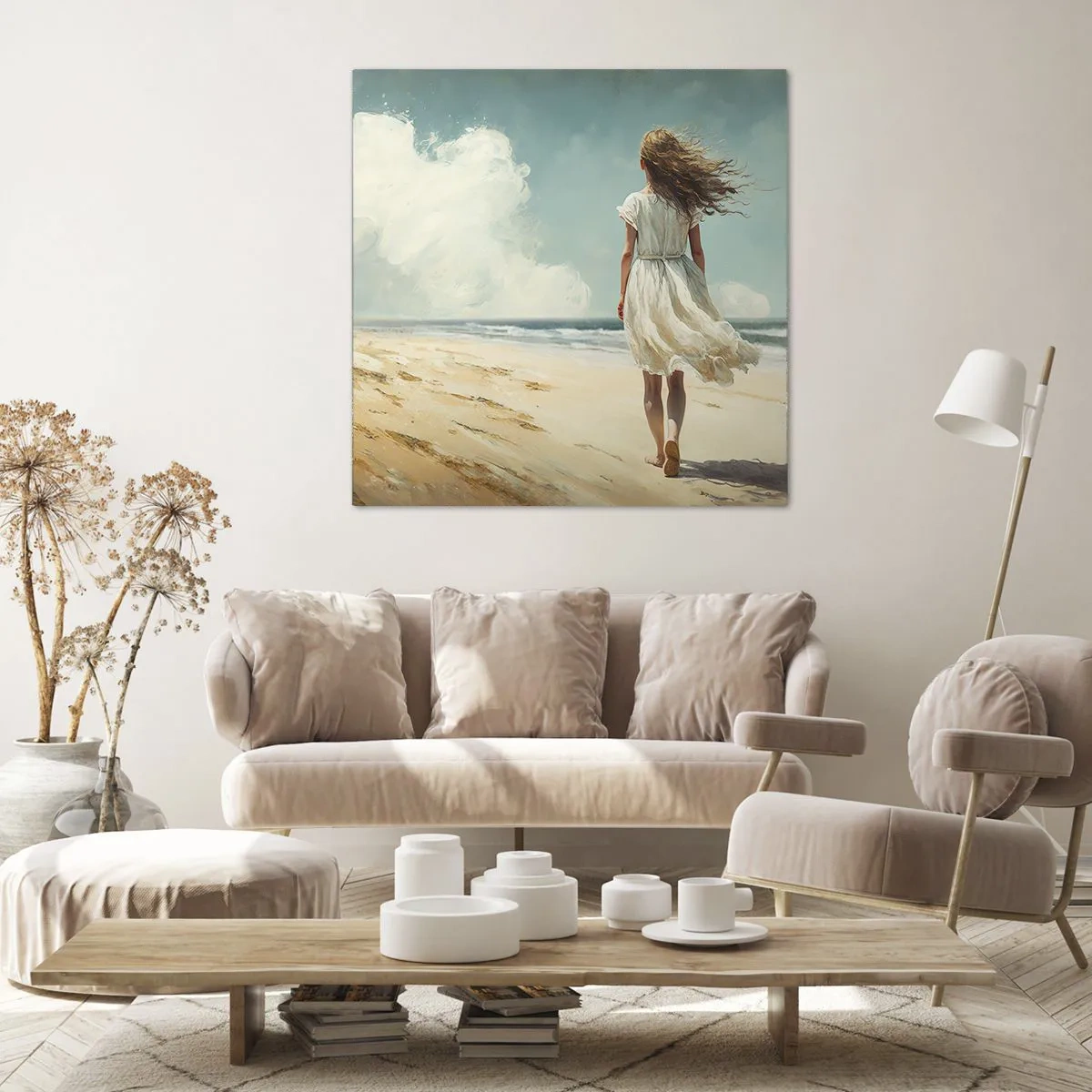 Quadro su tela - Stampe su Tela - Dove sole e vento si incontrano - 50x50 cm