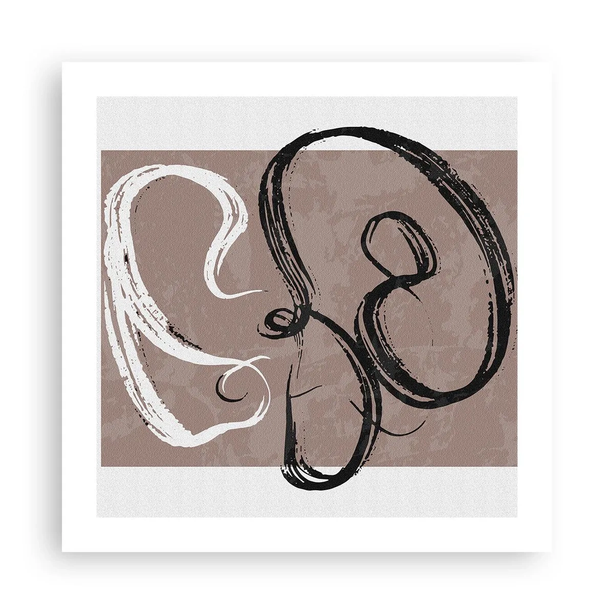 Poster - Composizione: alla ricerca della pienezza - 50x50 cm