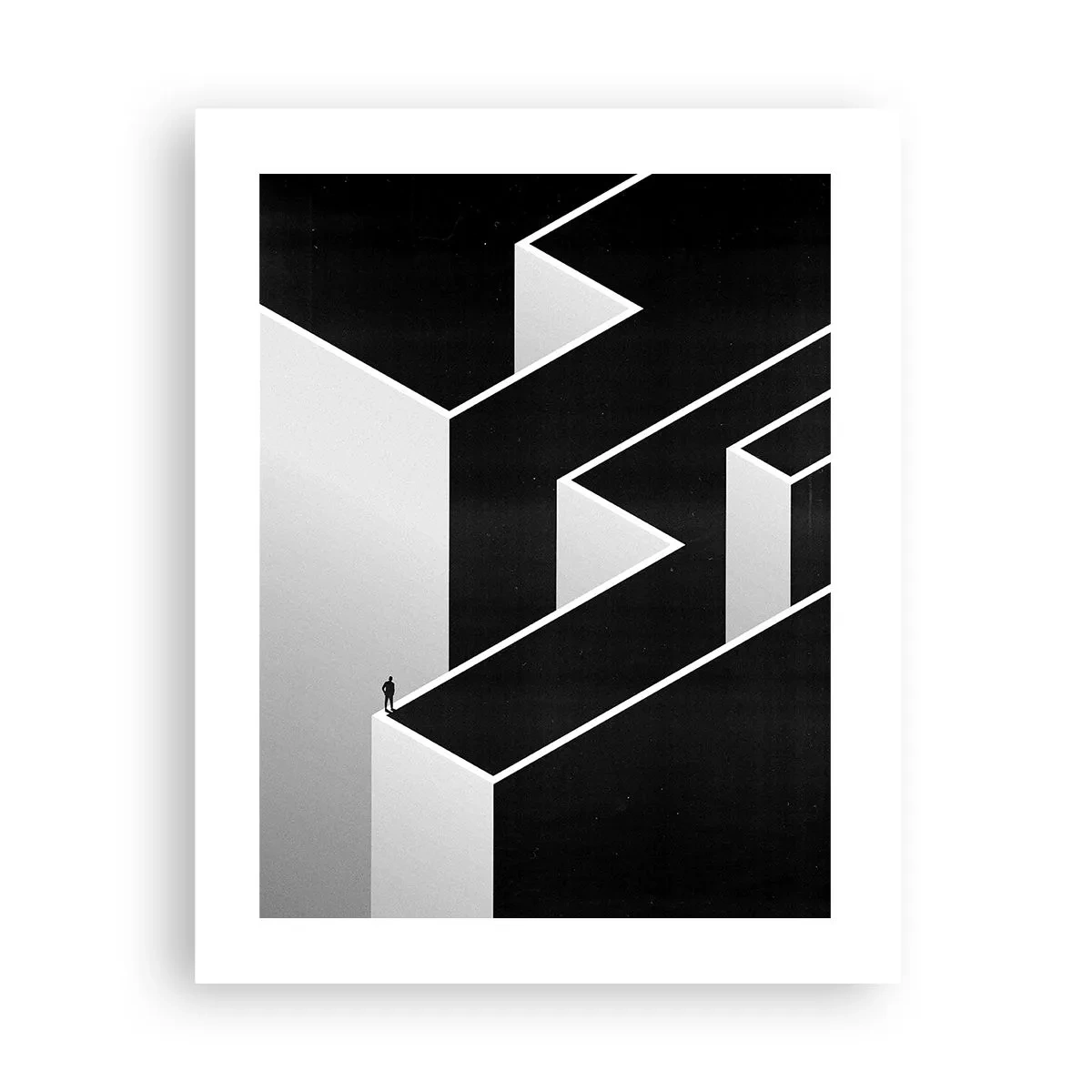 Poster - Solitudine al vertice - 40x50 cm