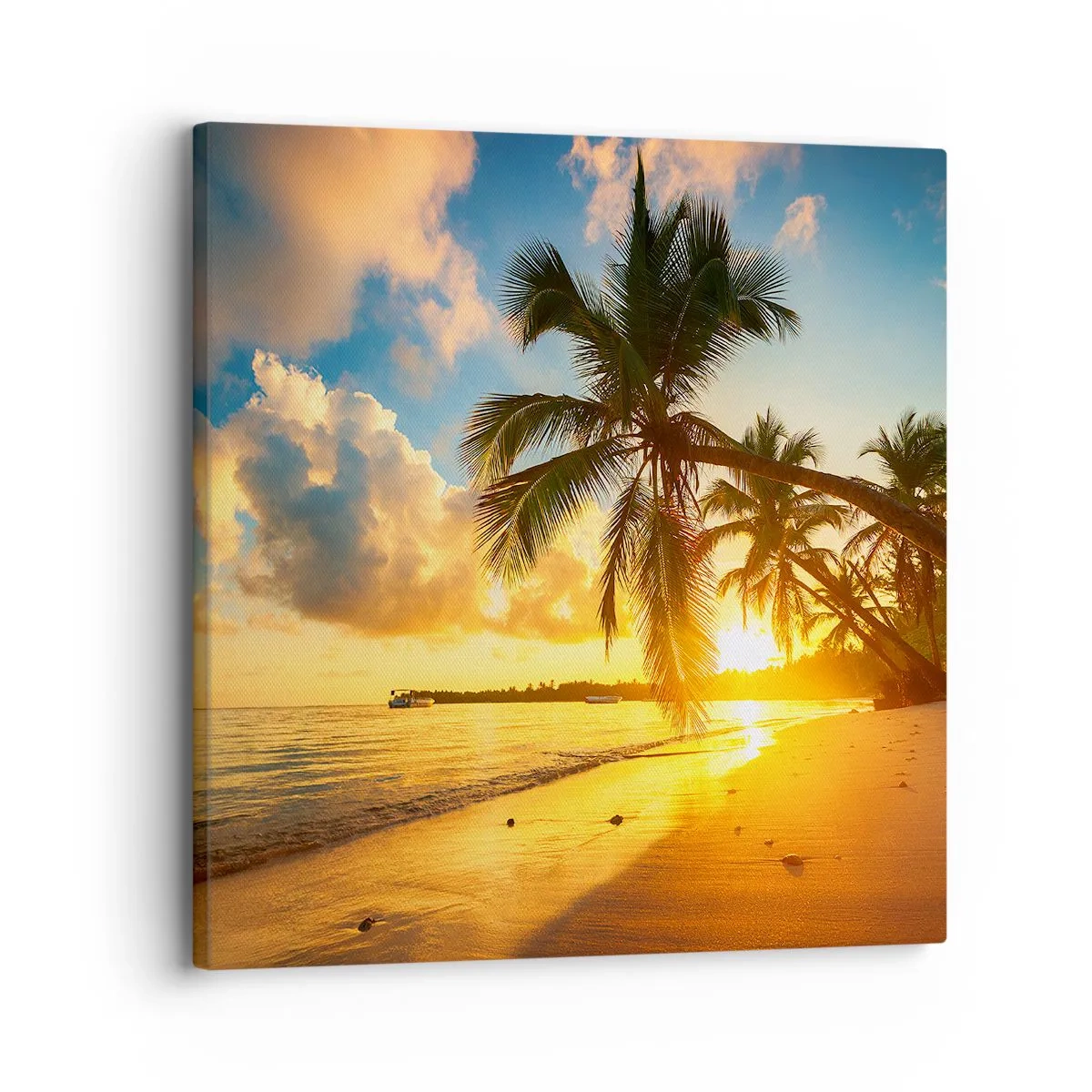Quadro su tela - Stampe su Tela - Sogno dei Caraibi - 30x30 cm