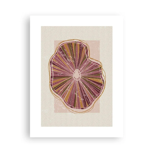 Poster - Astrazione raggiante - 30x40 cm