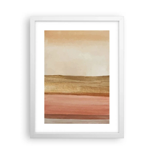 Poster in cornice bianca - Composizione verticale - 30x40 cm