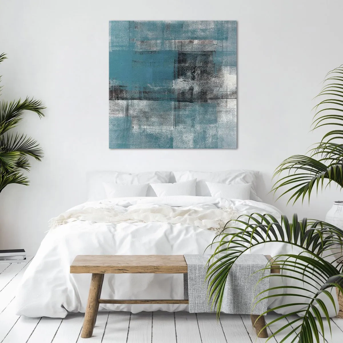 Quadro su tela - Stampe su Tela - Acqua e aria - 70x70 cm