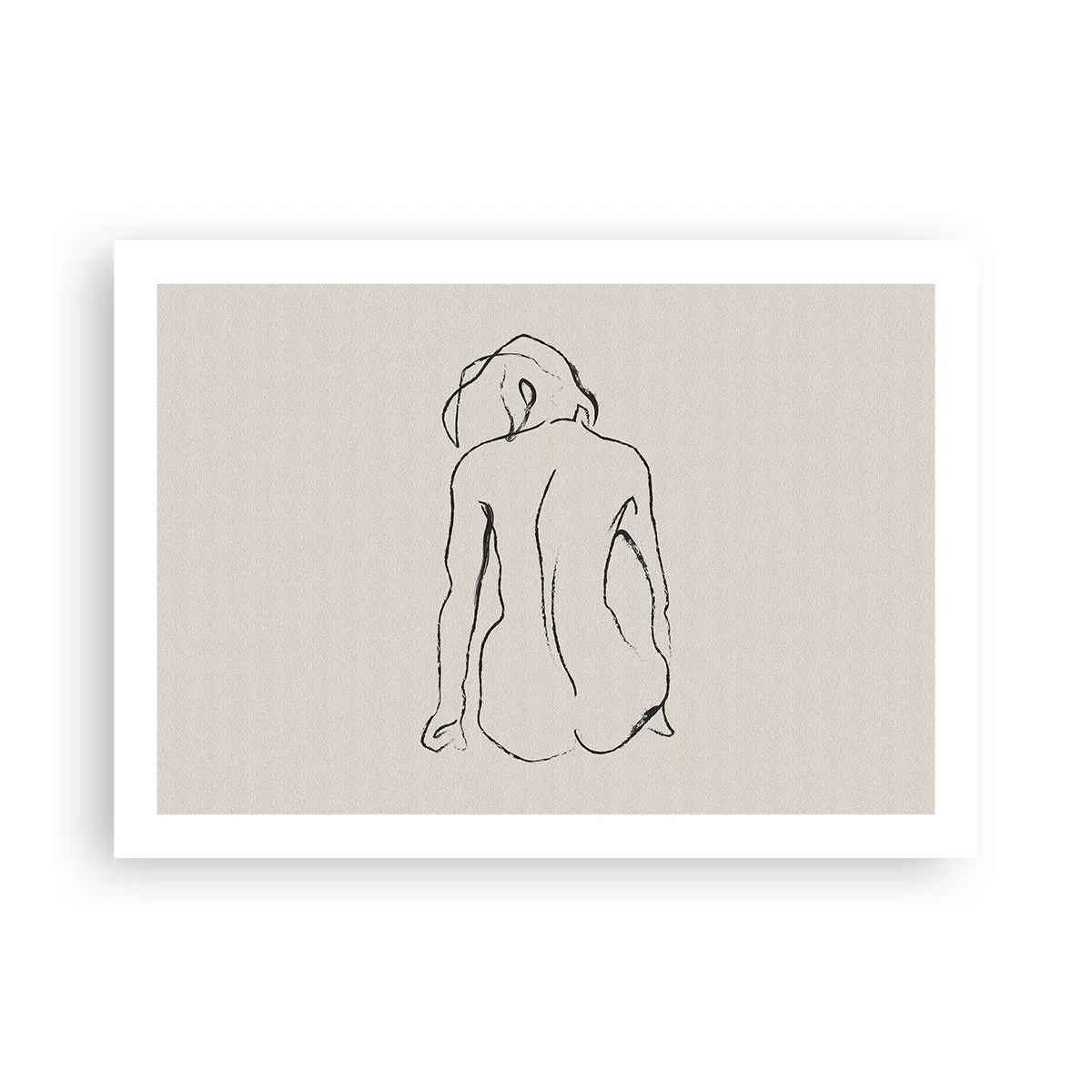 Poster - Nudo di ragazza - 70x50 cm