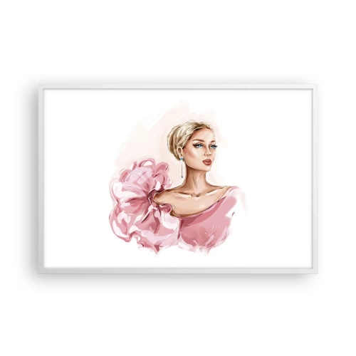 Poster in cornice bianca - Come un quadro... - 91x61 cm
