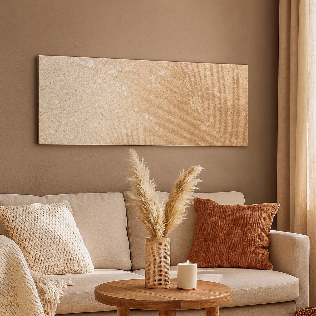 Quadro su tela - Stampe su Tela - Ombra di un'estate bollente - 30x30 cm