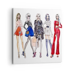 Quadro su tela - Stampe su Tela - Every week Fashion Week - 60x60 cm