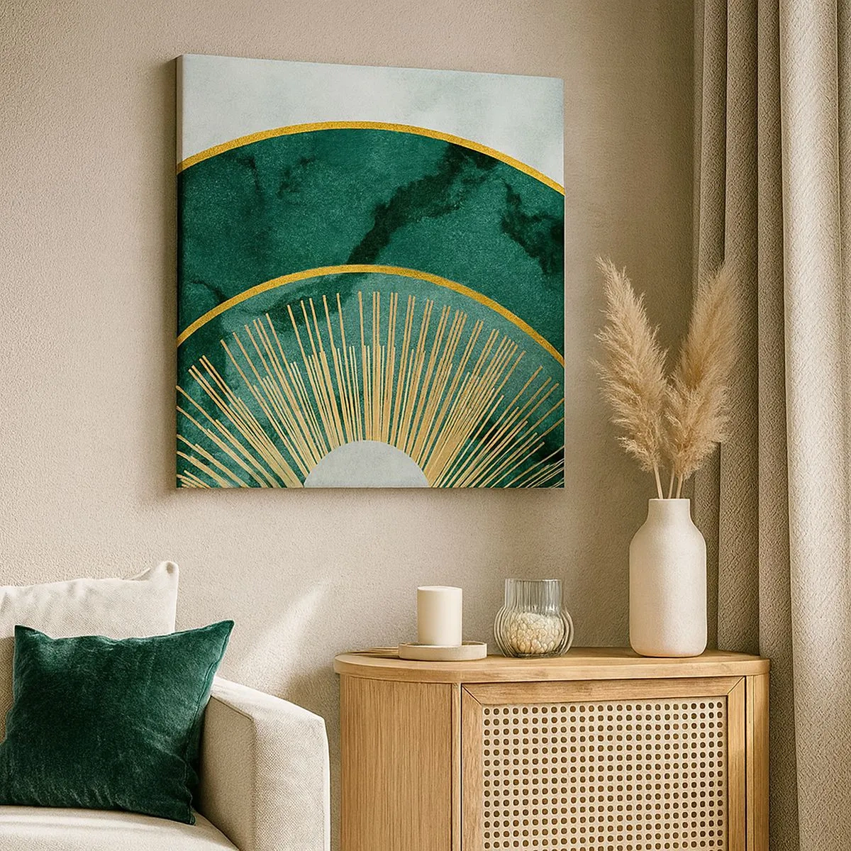 Quadro su tela - Stampe su Tela - Un altro sistema solare - 30x30 cm