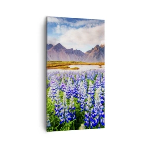 Quadro su tela - Stampe su Tela - Forza e asprezza accanto alla mitezza - 45x80 cm