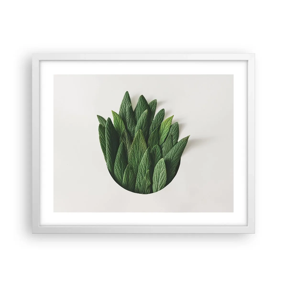 Poster in cornice bianca - Curiosità irrefrenabile - 50x40 cm