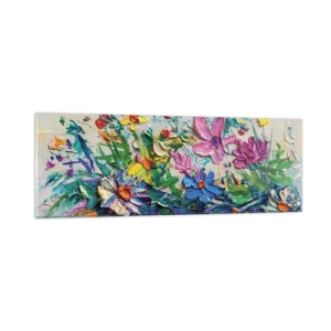 Quadro su vetro - Natura per niente morta - 90x30 cm