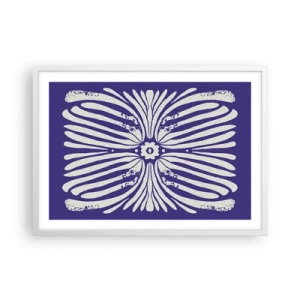 Poster in cornice bianca - Ispirazioni etniche - 70x50 cm