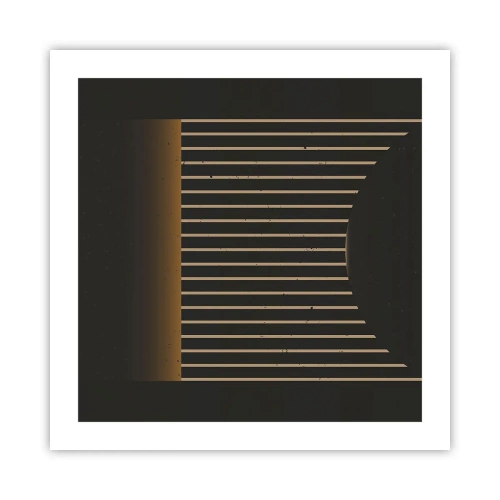 Poster - Esaminare l'oscurità - 50x50 cm