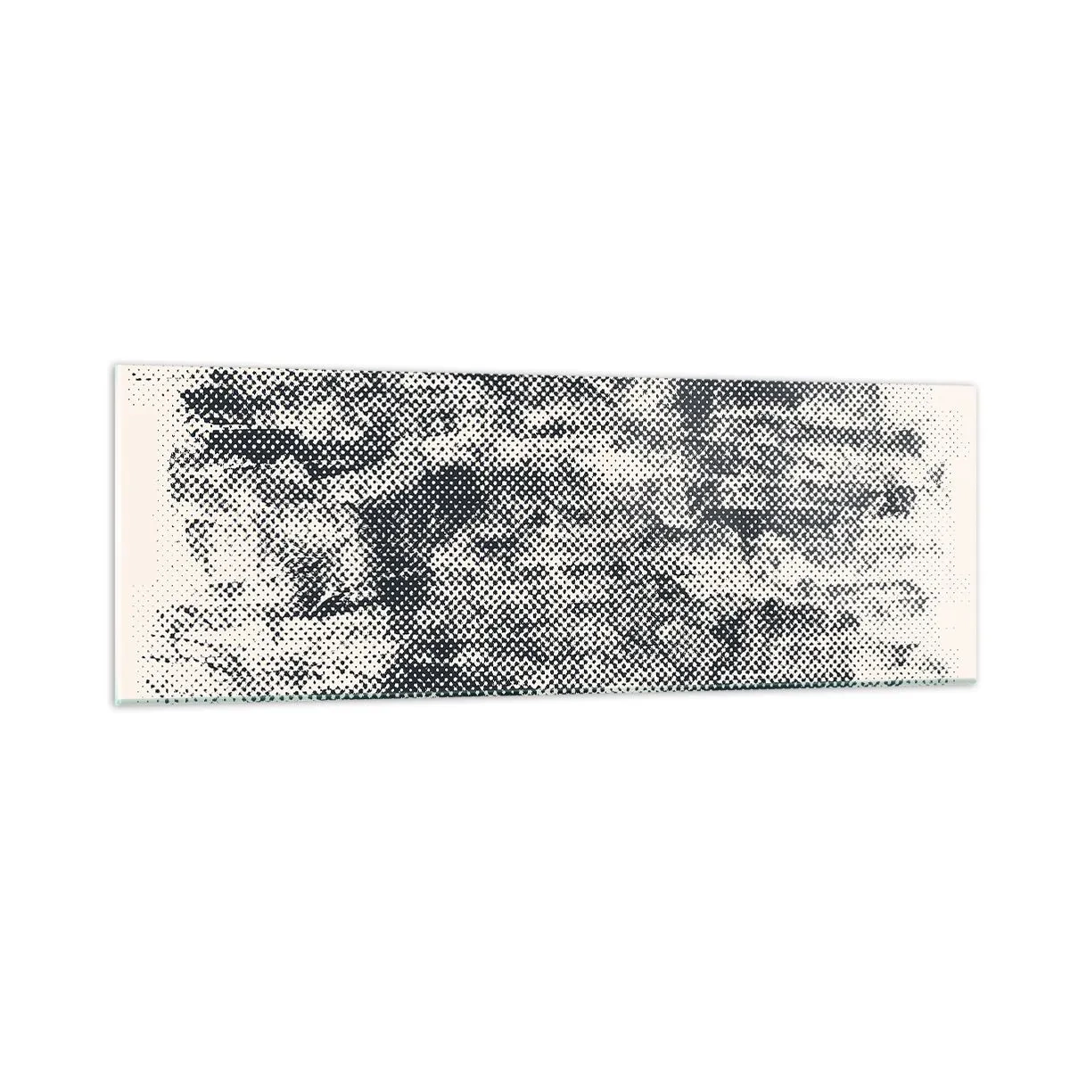 Quadro su vetro - Composizione nebbiosa - 90x30 cm