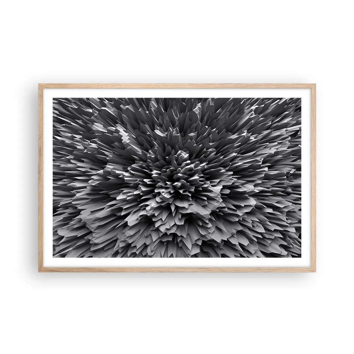 Poster in cornice rovere chiaro - Spigolosità massima - 91x61 cm