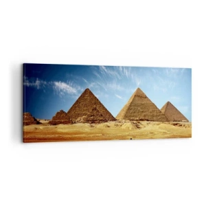 Quadro su tela - Stampe su Tela - 40 secoli ci guardano - 100x40 cm