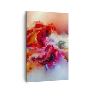 Quadro su tela - Stampe su Tela - Astrazione colorata con una composizione dinamica - 80x120cm - Come afferrare i sogni: fumo - Decorazione murale moderna per soggiorno e camera da letto ARTTOR