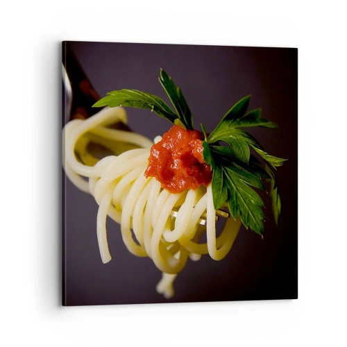 Quadro su tela - Stampe su Tela - Un boccone delizioso - 70x70 cm