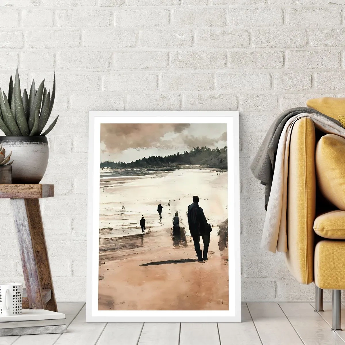 Poster in cornice bianca - Convocati - 50x70 cm