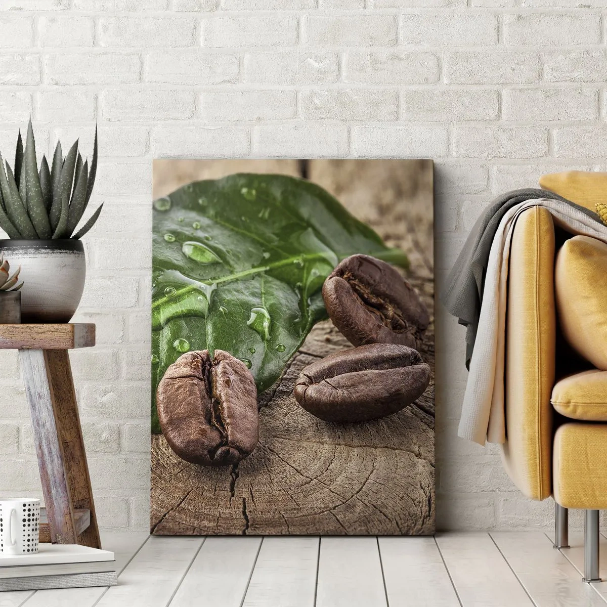 Quadro su tela - Stampe su Tela - Nero e autentico - 55x100 cm