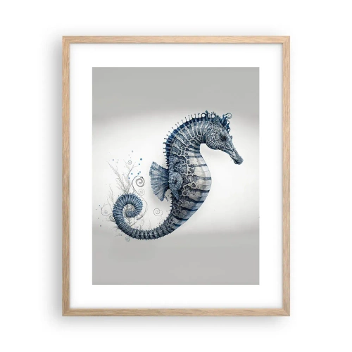 Poster in cornice rovere chiaro - Delicato scherzo di natura - 40x50 cm