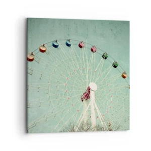 Quadro su tela - Stampe su Tela - Venite a divertirvi - 70x70 cm