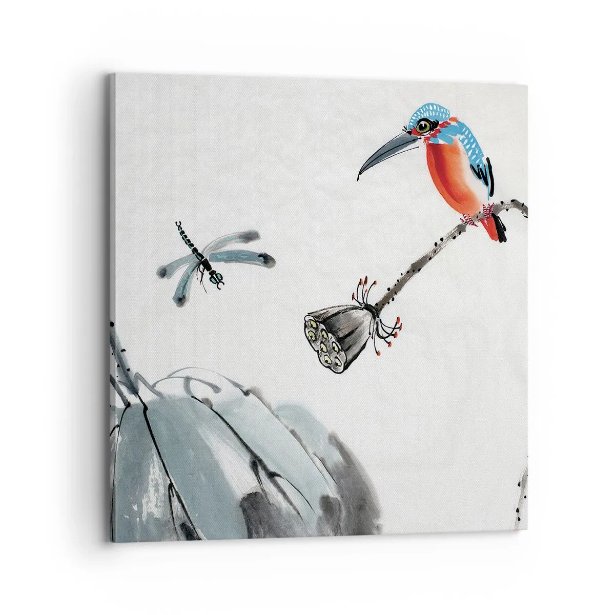 Quadro su tela - Stampe su Tela - La vita del prato - 70x70 cm