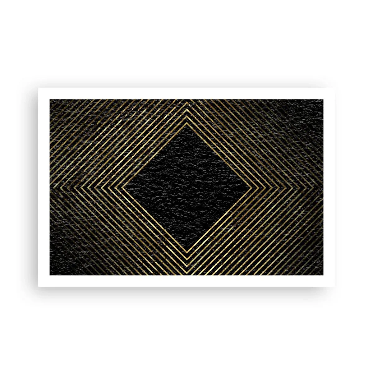 Poster - Geometria in stile glamour - 91x61 cm