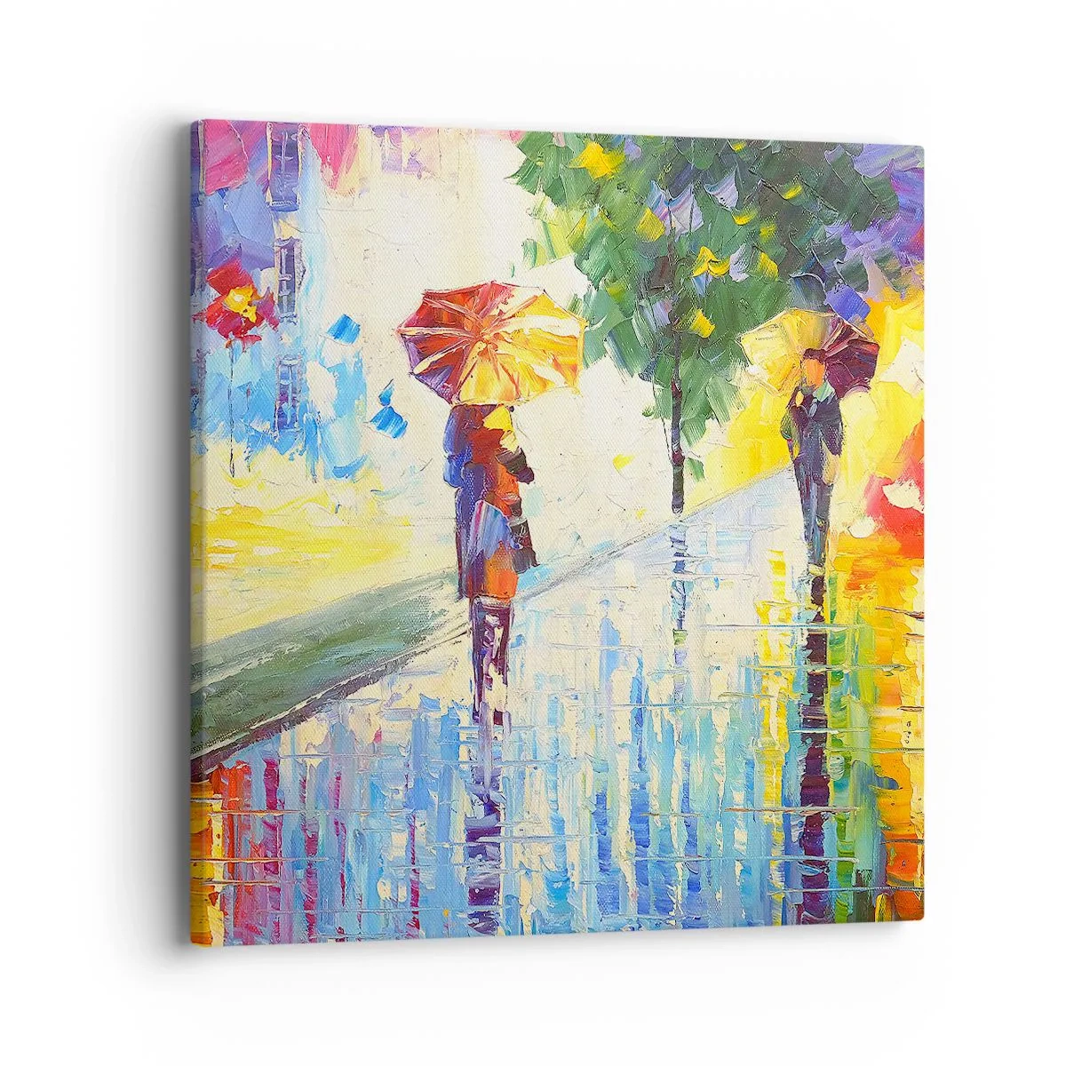 Quadro su tela - Stampe su Tela - E tutto è chiaro - 40x40 cm