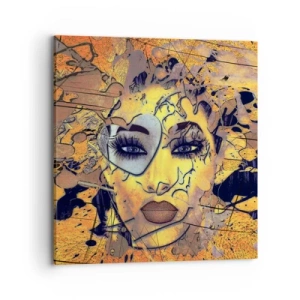 Quadro su tela - Stampe su Tela - Bellezza solare - 70x70 cm