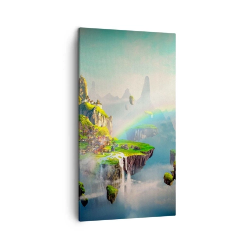 Quadro su tela - Stampe su Tela - In mezzo al cielo: isole fortunate - 45x80 cm