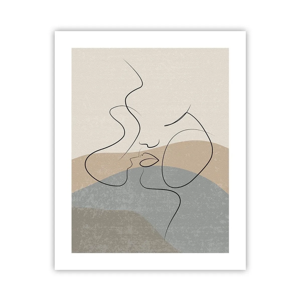 Poster - Come un tocco di pennello - 40x50 cm