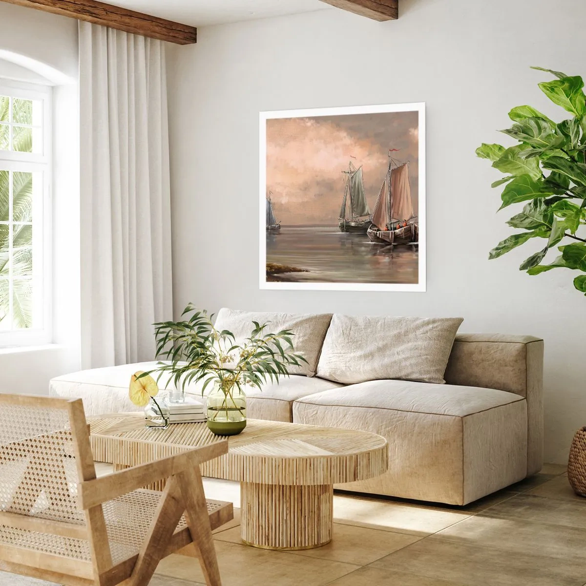 Poster - Il ritorno dei marinai - 40x40 cm