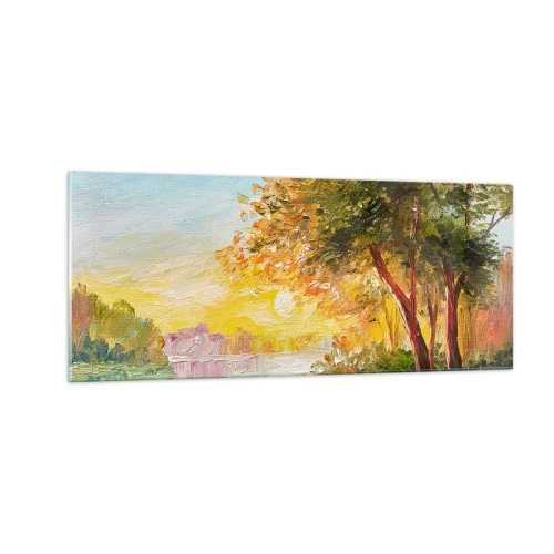 Quadro su vetro - Et in Arcadia ego - 100x40 cm